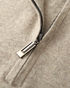 MAGLIONE CLASSICO HALF ZIP IN MERINO