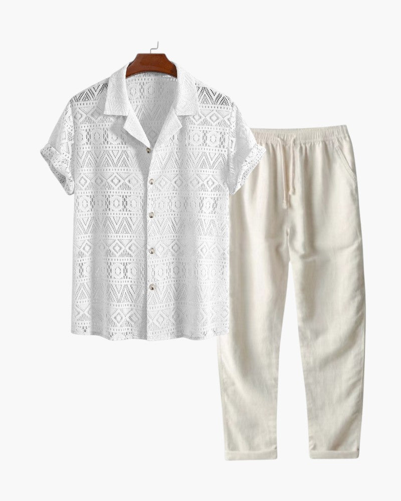 SET IBIZA IN LINO