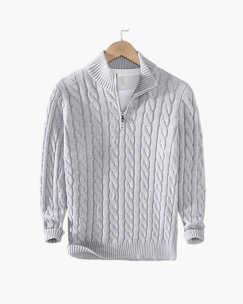 MAGLIONE MEZZA ZIP