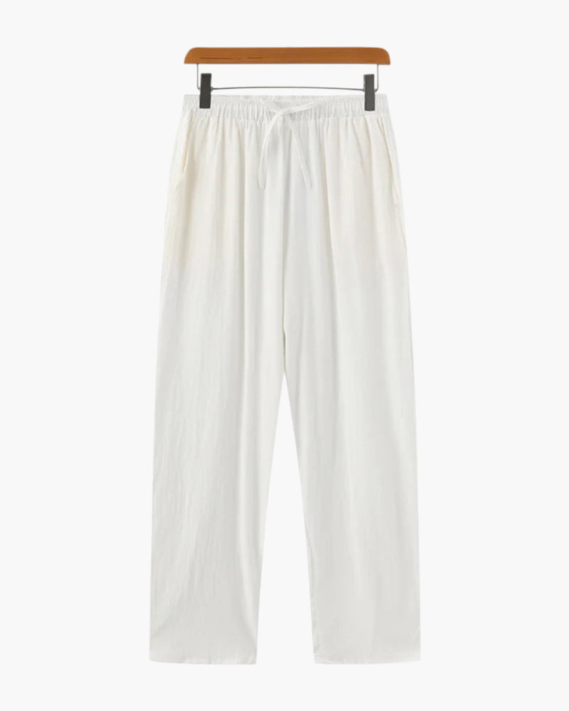PANTALONI IN LINO
