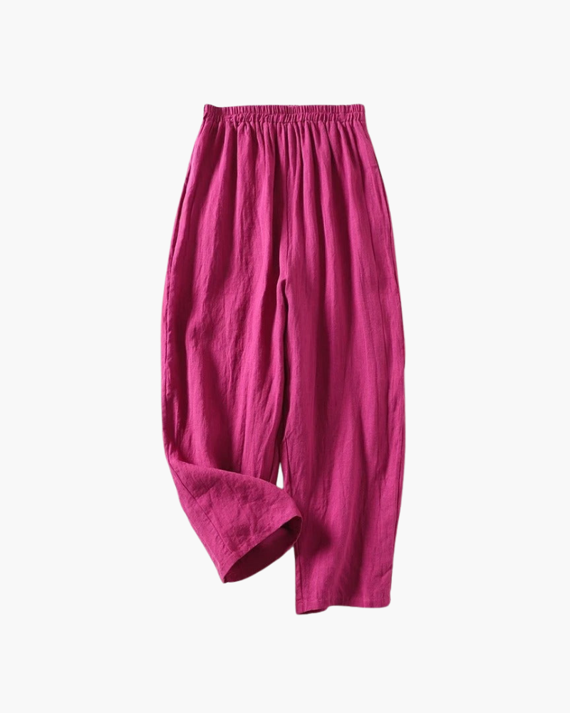 PANTALONE FLOW IN LINO