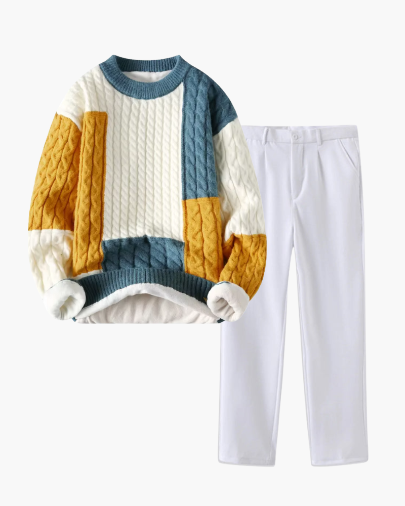COMPLETO INVERNALE IN MAGLIA