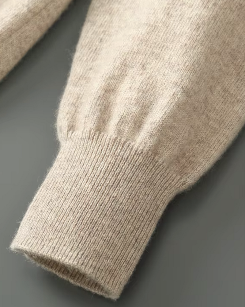MAGLIONE CLASSICO HALF ZIP IN MERINO