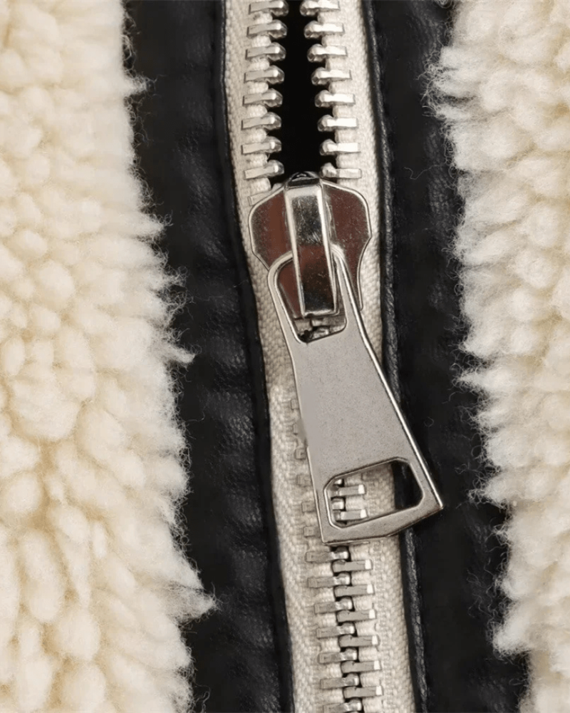 CAPPOTTO IN TEDDY FLEECE