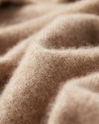 GILET IN MERINO CON COLLO ALTO