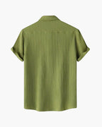 CAMICIA IN COTONE GOFFRATO