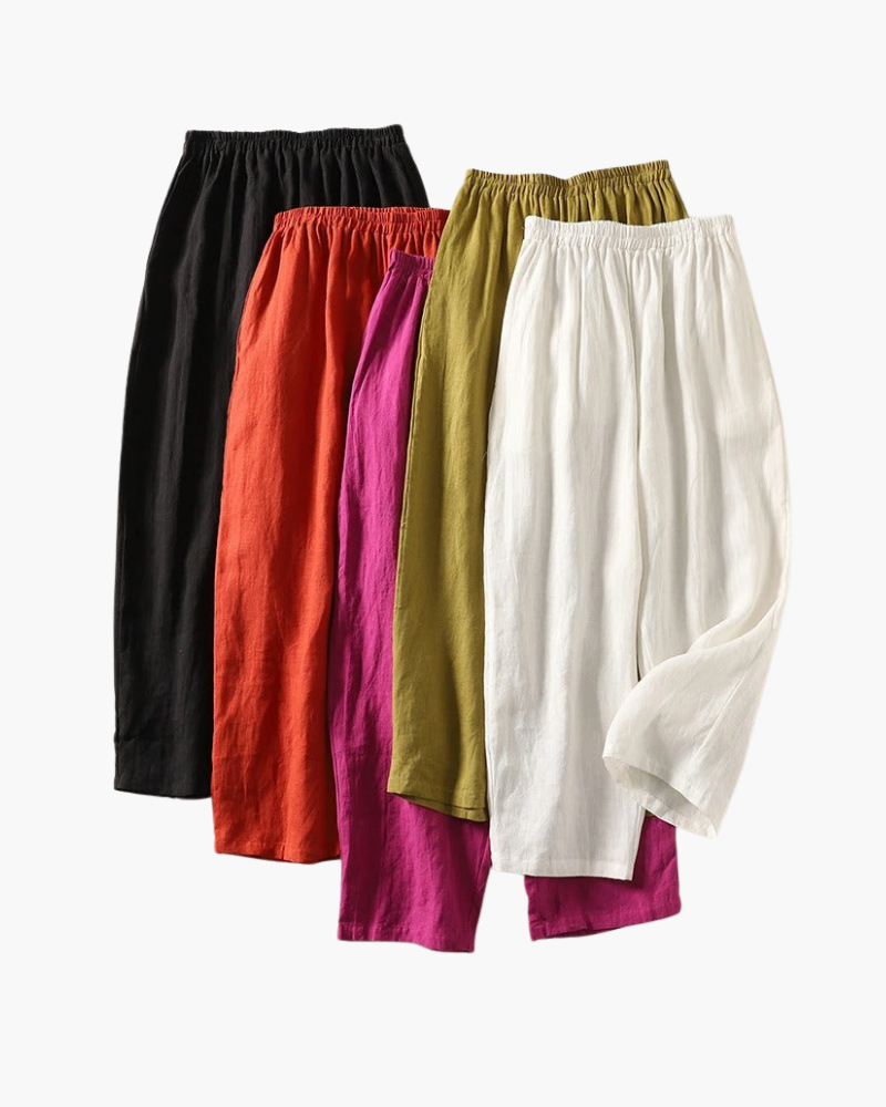 PANTALONE FLOW IN LINO