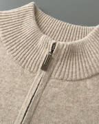 MAGLIONE CLASSICO HALF ZIP IN MERINO