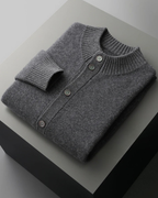CARDIGAN IN CASHMERE CON BOTTONI