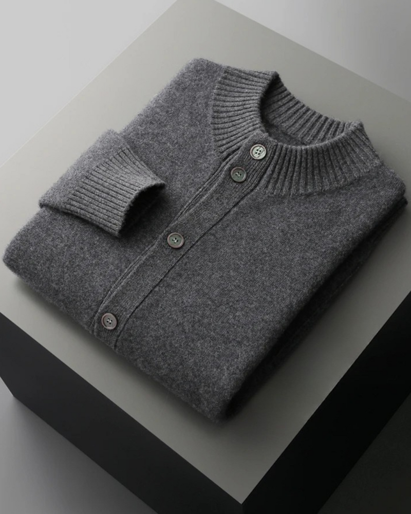 CARDIGAN IN CASHMERE CON BOTTONI