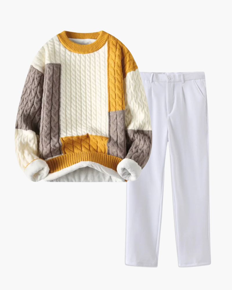 COMPLETO INVERNALE IN MAGLIA