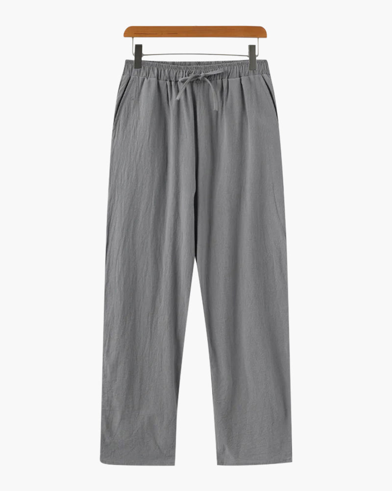PANTALONI IN LINO