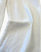 PANTALONE DRITTO IN PURO LINO