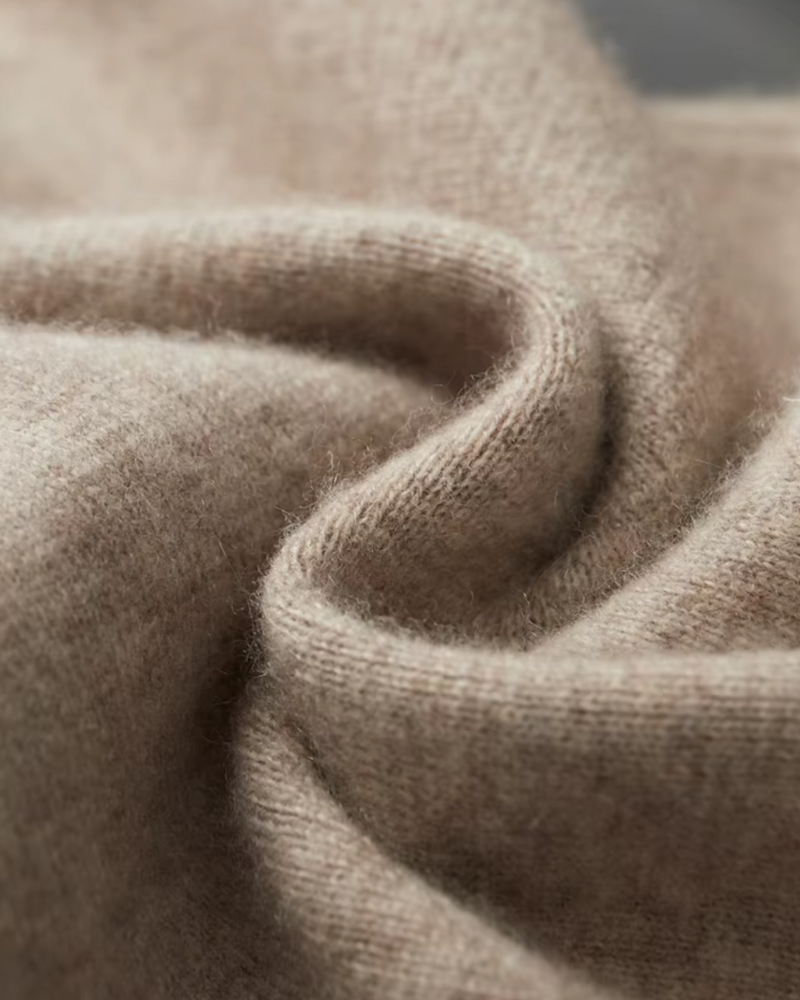 PANTALONI LEISURE DRITTI IN CASHMERE
