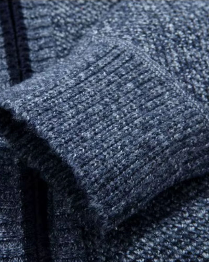 GILET CON CERNIERA FODERATO IN COTONE