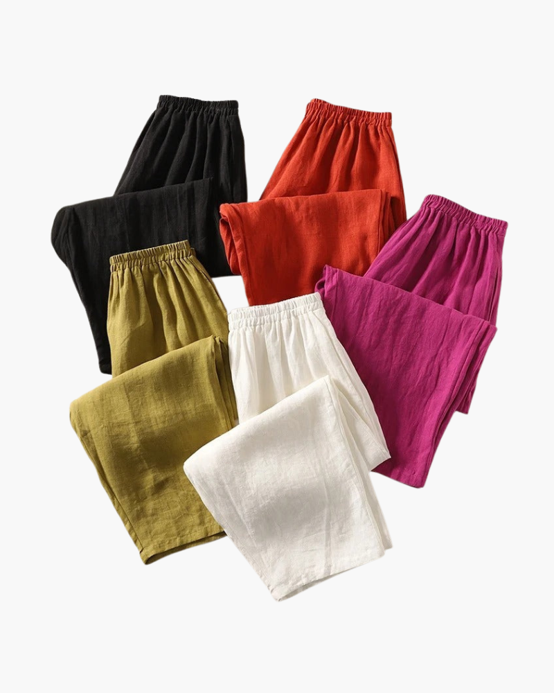 PANTALONE FLOW IN LINO