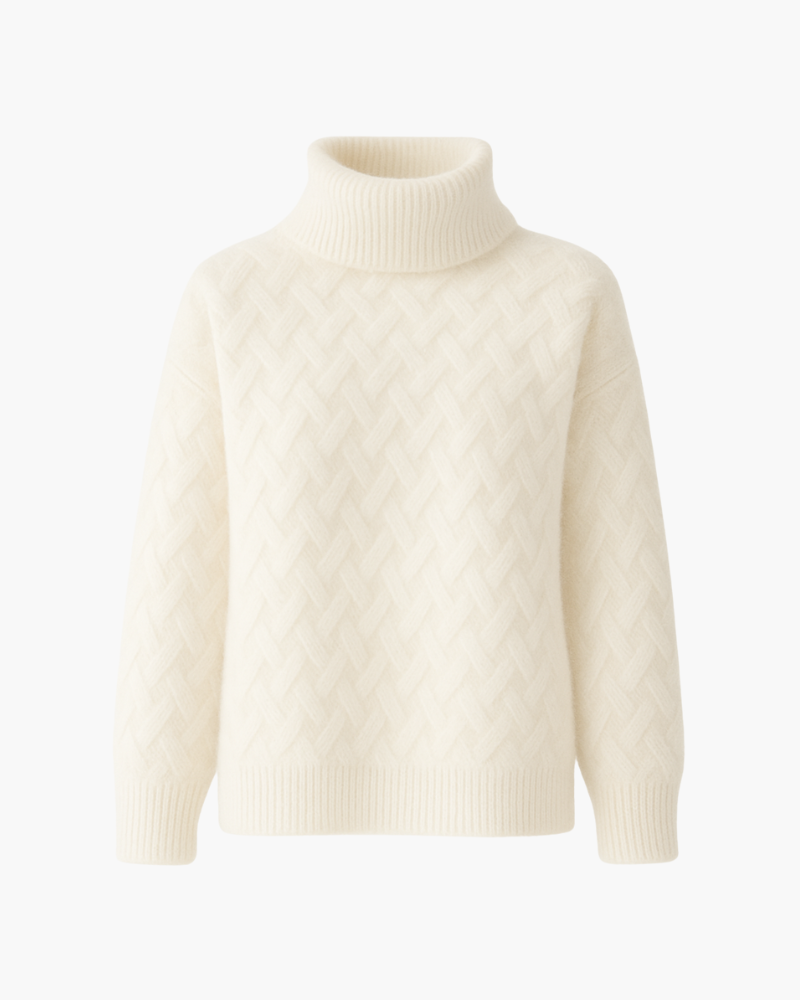 MAGLIONE OVERSIZE IN LANA MORBIDA SETOSA