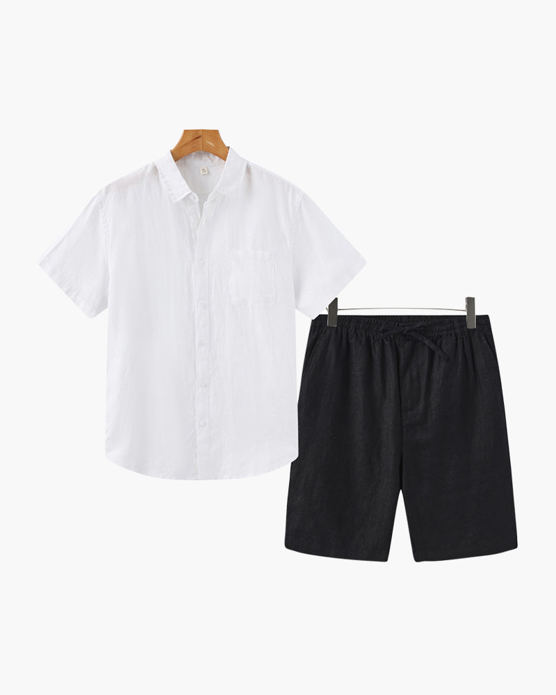 SET IN LINO (MANICHE CORTE)