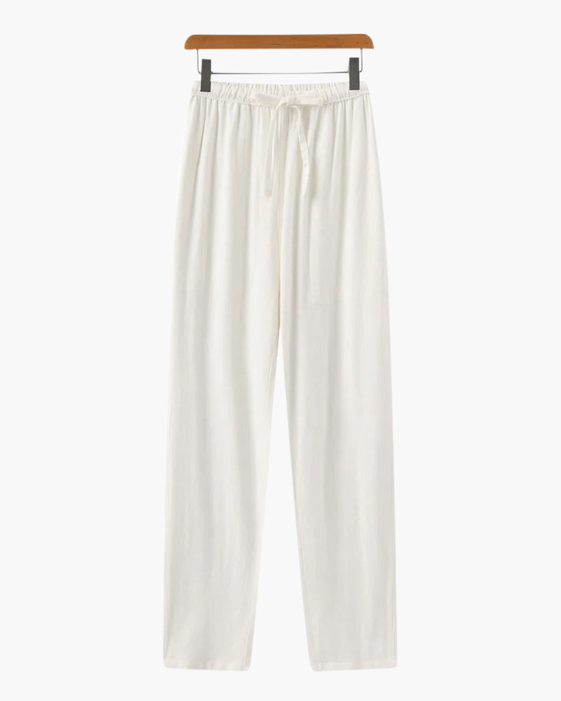 PANTALONI IN LINO MALAGA