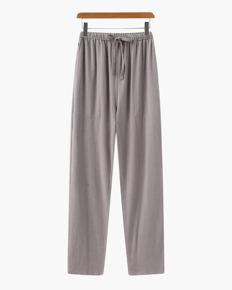 PANTALONI IN LINO MALAGA