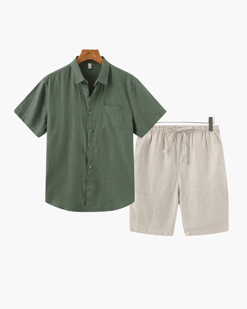 SET IN LINO (MANICHE CORTE)