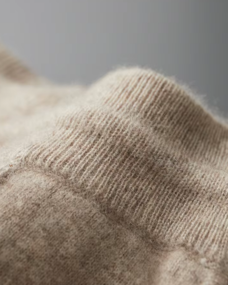 PANTALONI LEISURE DRITTI IN CASHMERE