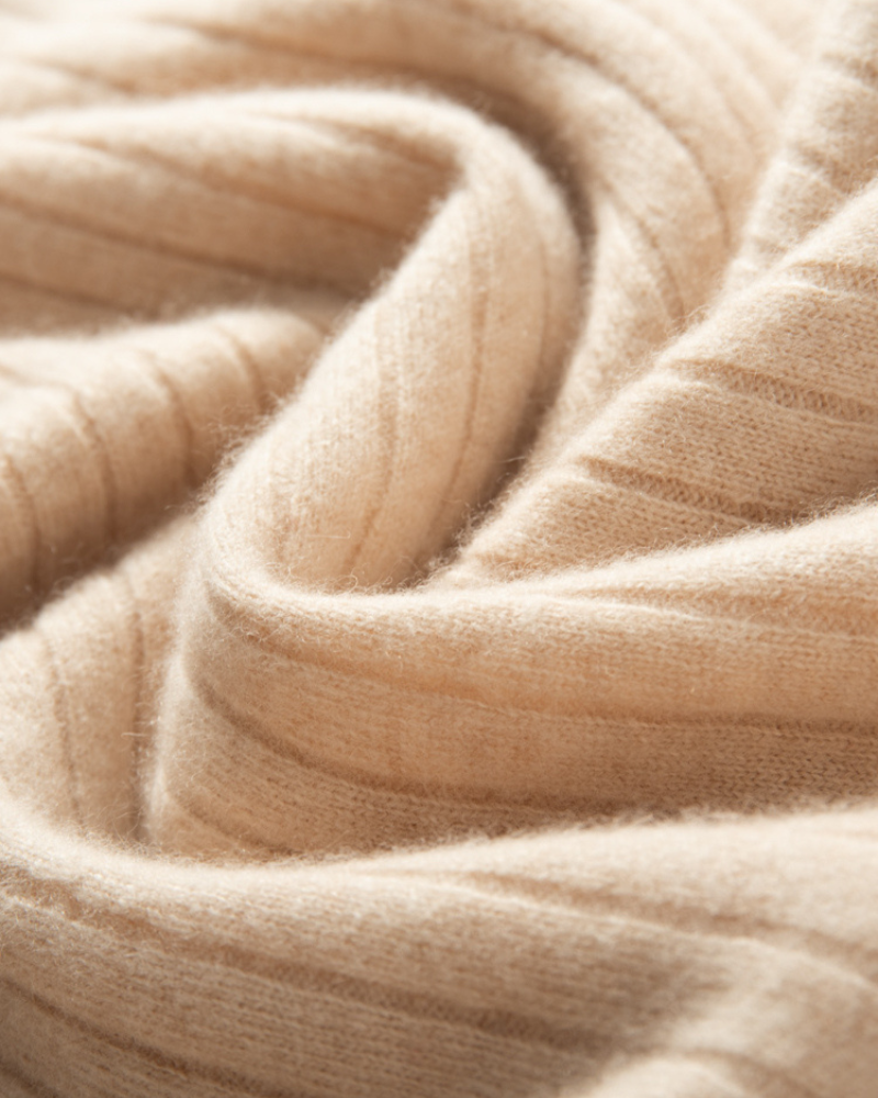 GONNA PLISSÉ IN CASHMERE