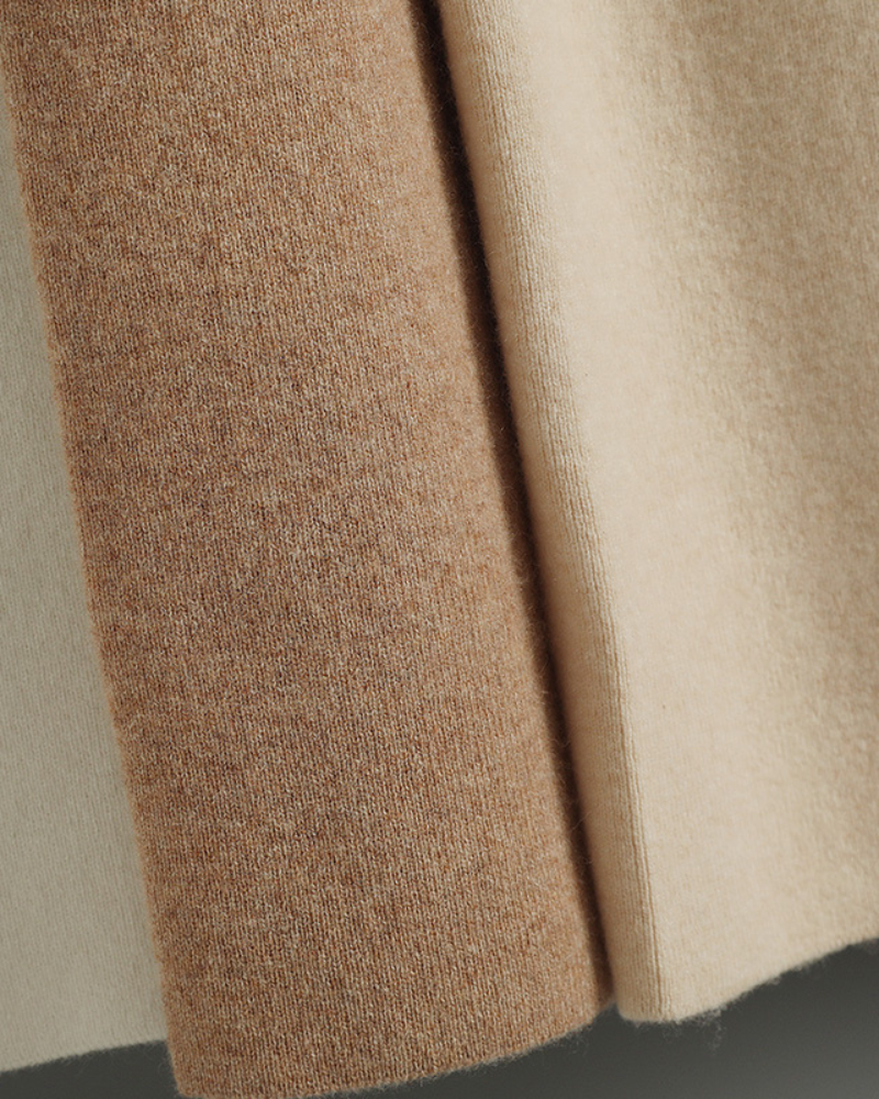 PANTALONI DRITTI IN MERINO PREMIUM