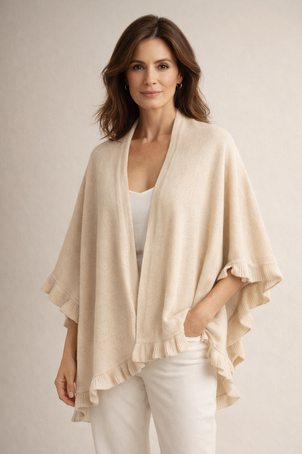 SCIALLE AVVOLGENTE IN CASHMERE