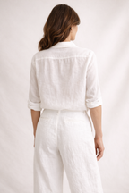 PANTALONE DRITTO IN PURO LINO