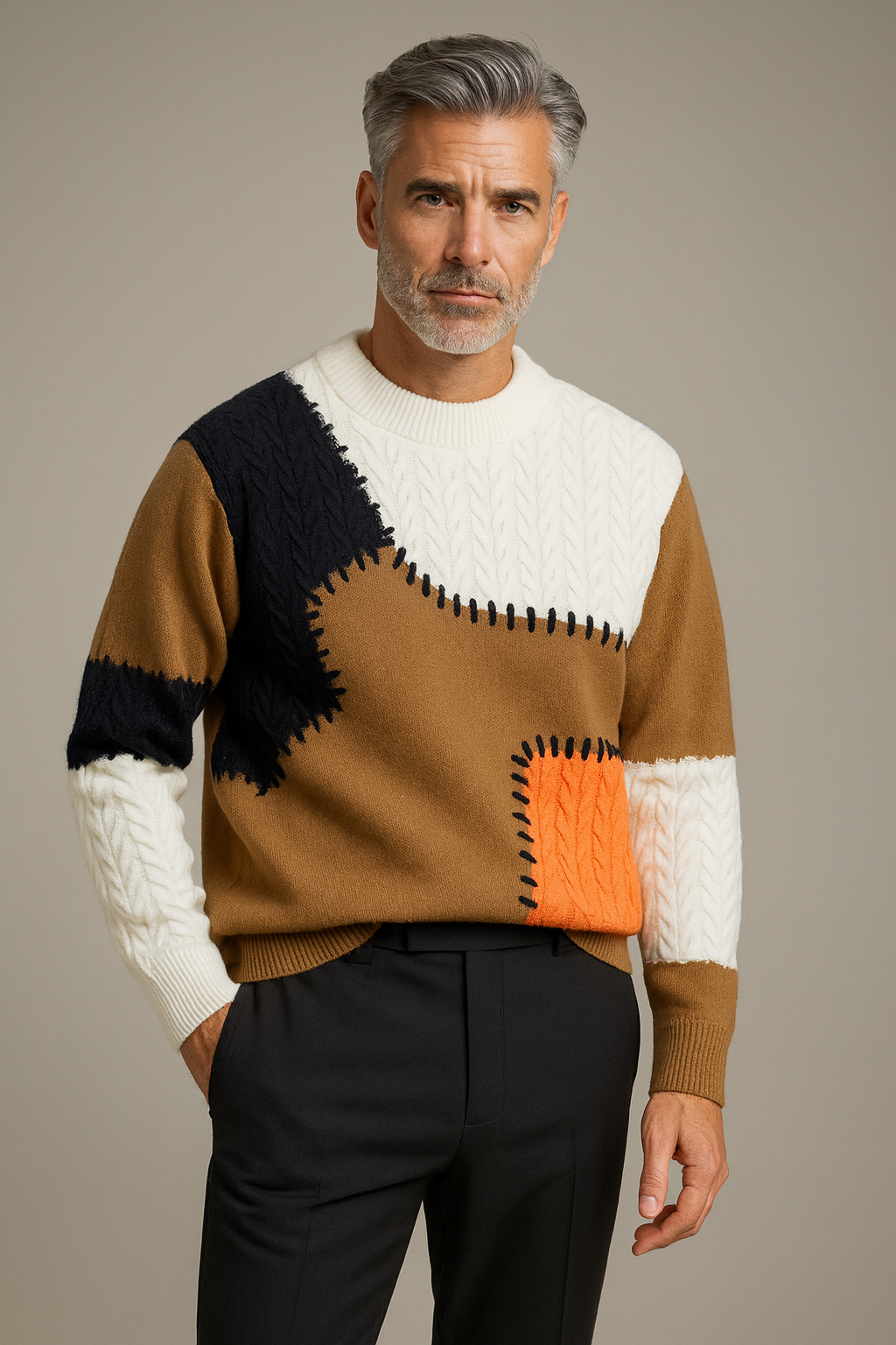 COMPLETO INVERNALE PATCHWORK