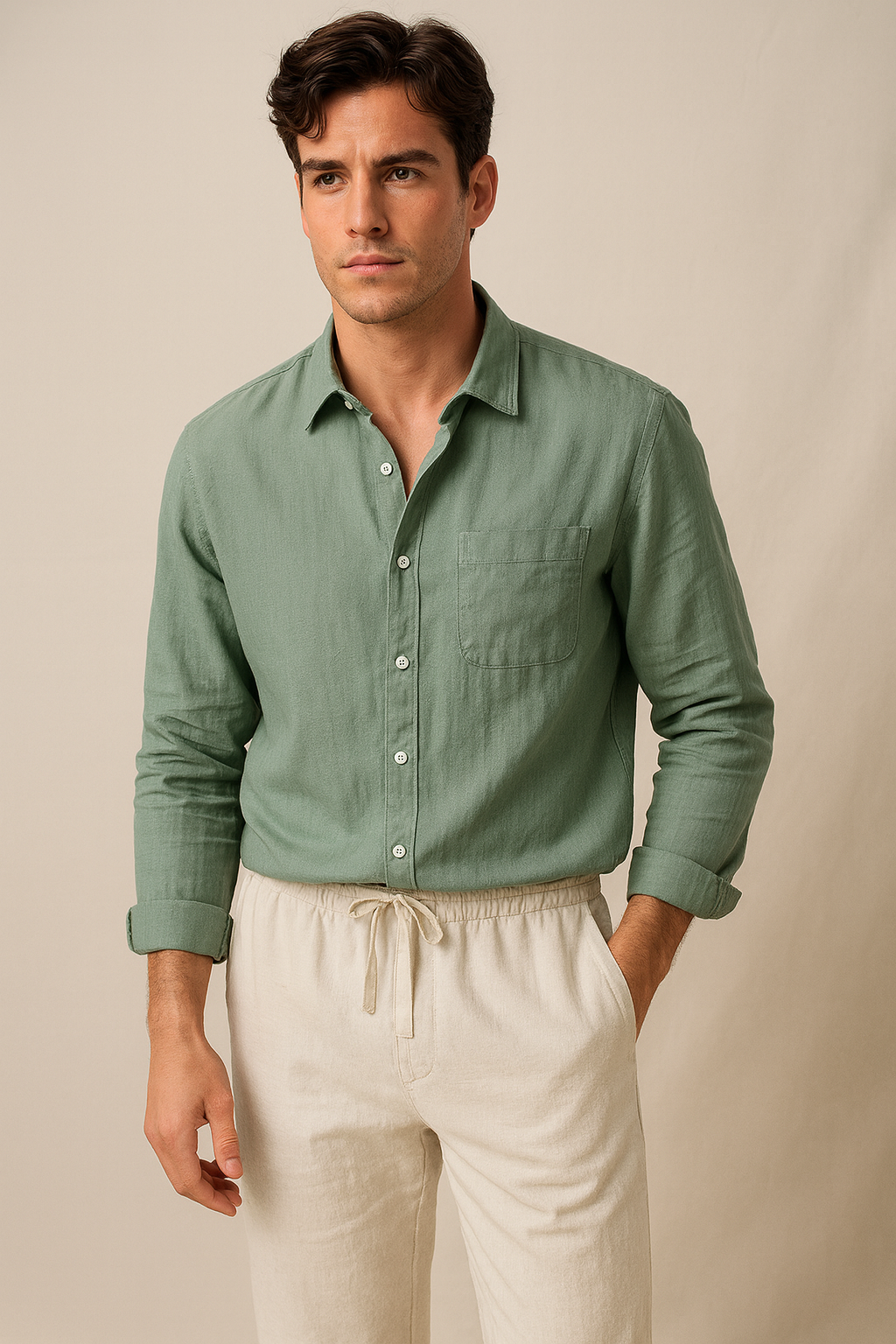 CAMICIA IN LINO